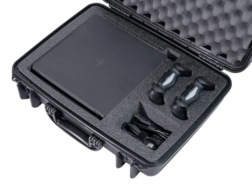 Vista 4 de Case Club fits Playstation 4 PS4 in Pre-Cut Slim Hard Shell Case