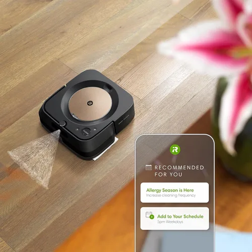 Vista 13 de iRobot Braava jet m6 (6012) Ultimate Robot Mop - Robot barredora con conexión Wi-Fi, Jet Spray, mapeo inteligente, compatible con Alexa, ideal