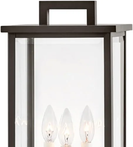 Vista 4 de Hinkley Weymouth Collection - Farol grande para exteriores con poste o muelle, bronce aceitado