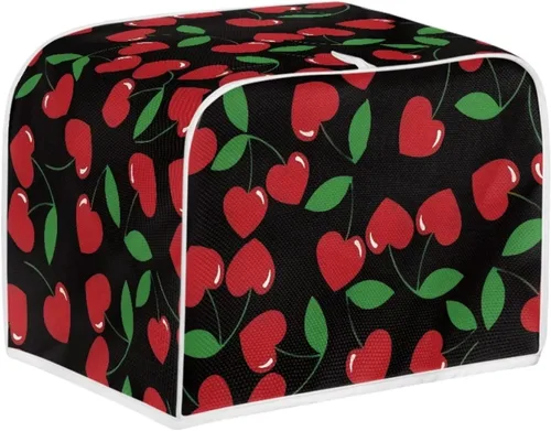 Vista 35 de doginthehole Cubierta para tostadora de libélula para cocina, fundas de electrodomésticos pequeños, estilo bohemio, para microondas, tostadora