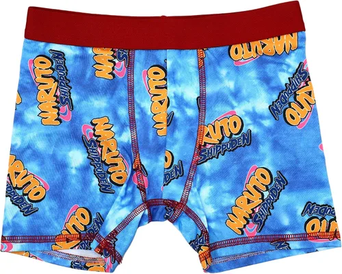 Vista 4 de Naruto Shippuden - Calzoncillos tipo bóxer con estampado de personajes para niños