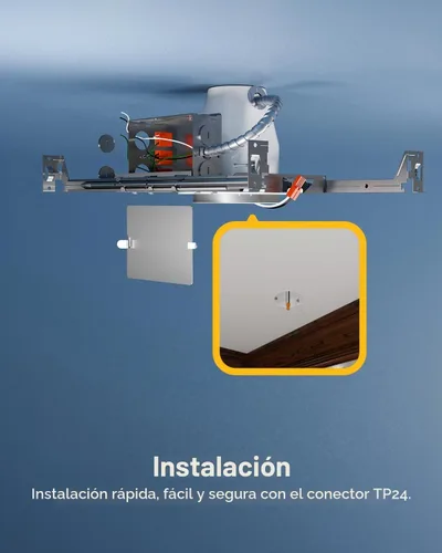 Vista 5 de Sunco - Paquete de 12 luces de lata de 4 pulgadas para carcasa de nueva construcción, carcasa de lata empotrada para techo, cable duro, conector