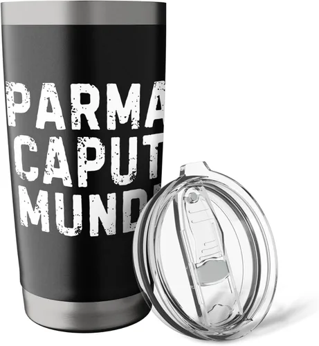 Vista 5 de Parma Caput Mundi Città Simpatica Uomo Donna Bambino - Vaso aislado de acero inoxidable
