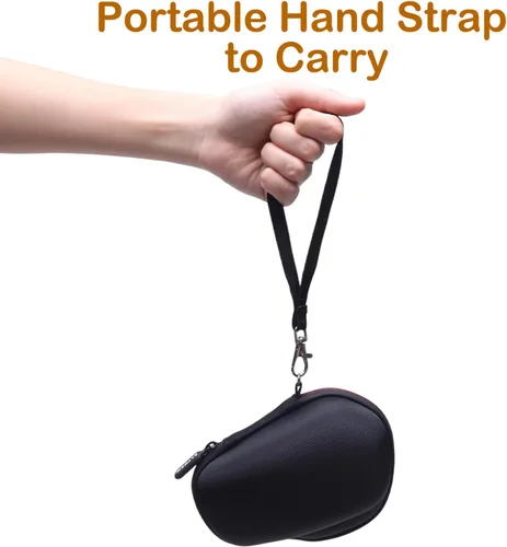 Vista 4 de LTGEM - Funda para mouse compatible con Logitech MX Master 4/3S/3/2S, mouse inalámbrico ergonómico, bolsa de almacenamiento de viaje para oficina