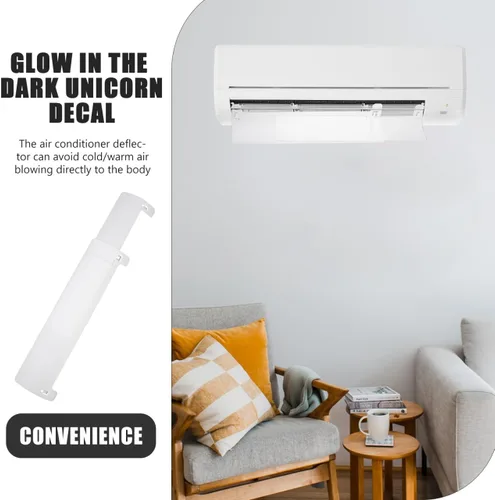 Vista 7 de Levemolo Aire acondicionado Parabrisas Accesorios de aire Deflector de ventana Ventana Ventilación Deflector de ventilación de aire Ac Ala de aire