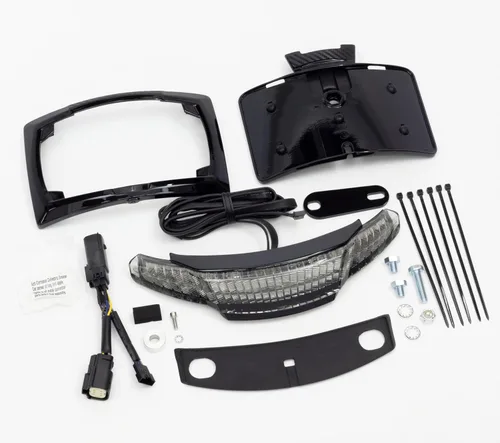 Vista 4 de Latitude - Luz trasera con soporte para matrícula para modelos Harley Davidson Touring