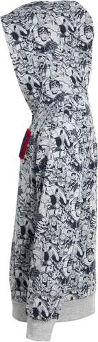 Vista 5 de Marvel Sudadera con capucha de superhéroes para niños, Spider-Man, Thor, Hulk, Iron Man (8-16)