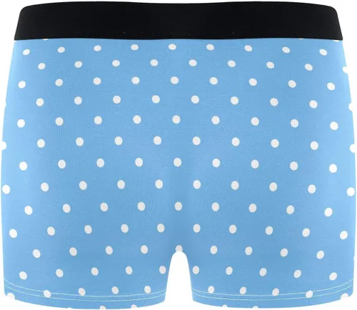 Vista 4 de CHIFIGNO Calzoncillos rojos de fibra de bambú y elastano para hombre, suaves y transpirables, talla S