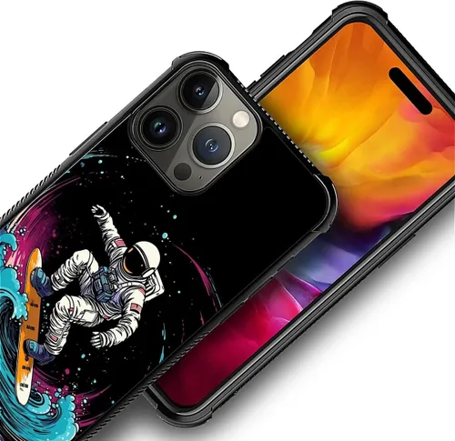 Vista 12 de Funda compatible con iPhone 15, diseño de elefantes africanos, diseño increíble a prueba de golpes, antiarañazos, carcasa trasera de policarbonato