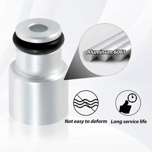Vista 5 de FUSCH 8Pcs LS3 LS7 LS9 L76 Espaciador Adaptador de Inyector de Combustible Cortos para LS2 Colector de Admisión yriel de combustible