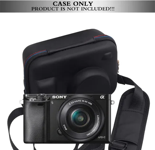 Vista 3 de Funda rígida de EVA para cámaras digitales Sony a5100, a6000, a6100, a6300, a6400, a6500, a6600 y ZV-E10