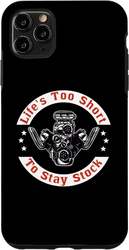 Vista 13 de iPhone 13 Pro Max Life es demasiado corta para mantenerse en stock - Drag Racing Muscle Car V8 Case