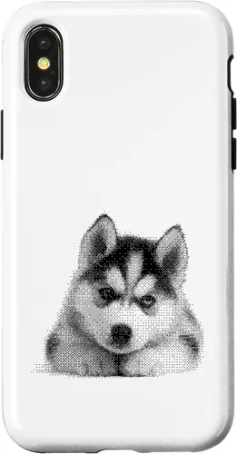 Vista 5 de Cute Siberian Husky for Dog Mom and Paw Parents Case for iPhone 16