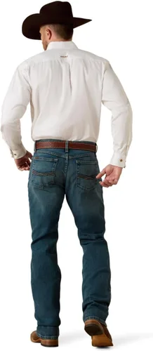 Vista 2 de Ariat Men's M4 Low Rise Stretch Legacy Boot Cut Jean Freeman