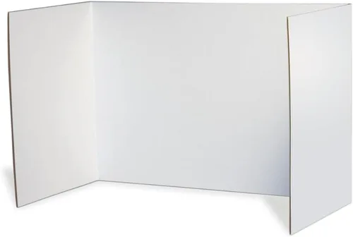 Vista 5 de Pacon tableros de privacidad de 48 x 16 pulgadas, negro, 4