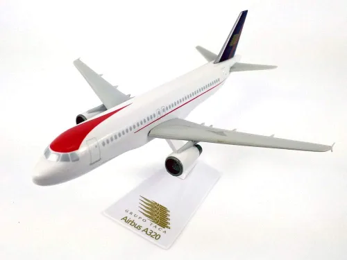 Vista 2 de Airbus A320-200 (A320) Grupo TACA Escala 1/200