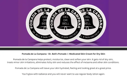 Vista 2 de Dr. Bells Pomade Pomada de la Campana - Piel seca - Melasma 2.6 oz Set de 2