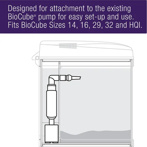 Vista 16 de Coralife Esterilizador ultravioleta Biocube Mini, lámpara UV de 5 vatios