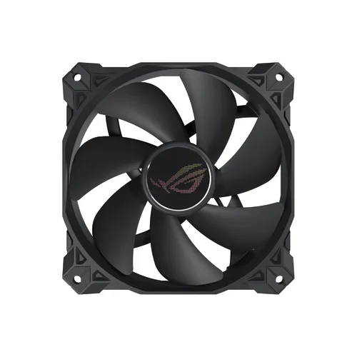 Vista 22 de ASUS Prime MR120 ARGB Fan Negro Paquete Triple, Marco Extra Grueso de 28mm, Silencioso, Enfriamiento de Alto Rendimiento con Control PWM, 20 LEDs
