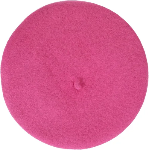 Vista 152 de ZLYC - Boina francesa de lana unicolor para mujeres y niñas