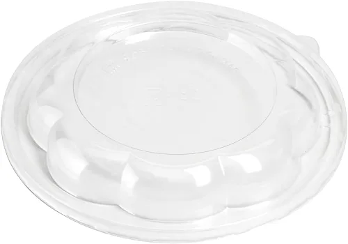 Vista 8 de Restaurantware - Solo tapas: tapas Thermo Tek para ensaladeras desechables de 8, 12 y 16 onzas, tapa redonda de 500 cuencos delicatessen - Los