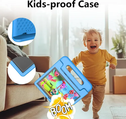 Vista 7 de JREN Tablet para Niños ｜ 10 Pulgadas 64GB Android 14 ｜ Octa-core ｜ 64GB ｜ WiFi ｜ Bluetooth ｜ Control Parental ｜ Contenido para Niños ｜ Tabletas