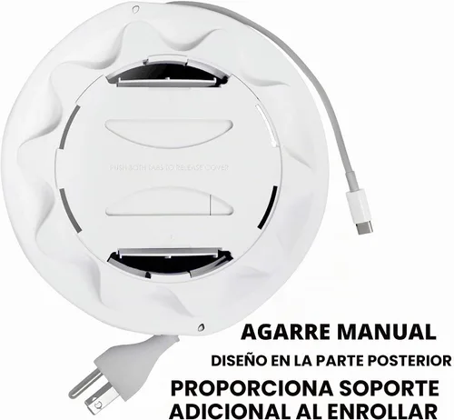 Vista 7 de HumanCentric Organizador de cables para cargador de MacBook, carrete de cable para cargadores de MacBook, estuche de carga de viaje para Mac