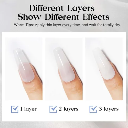 Vista 6 de MIZHSE Esmalte de uñas de secado rápido, esmalte de uñas blanco lechoso de secado al aire rápido, 15 ml de esmalte de uñas a base de agua regular
