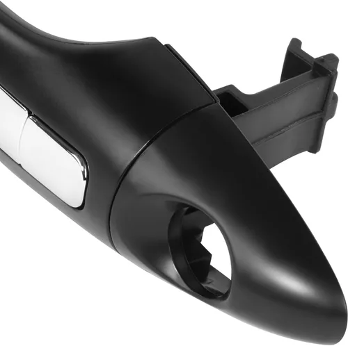 Vista 2 de DNA MOTORING Manija de puerta exterior delantera izquierda compatible con Kia Forte / Forte5 14-18, 14-16 Koup, con cerradura y cromo negro