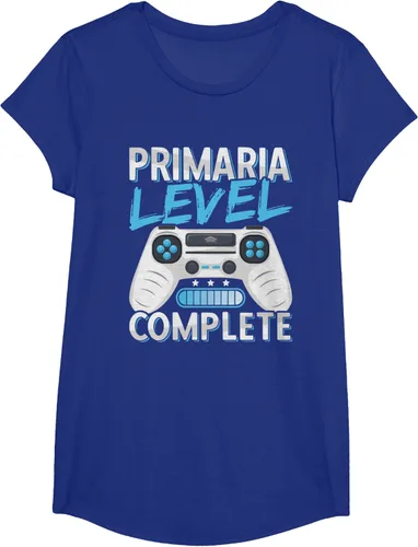 Vista 25 de Camiseta completa de diploma de escuela primaria de graduación, Negro