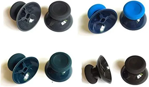 Vista 2 de Analog Thumb Grip Stick Joystick Cap Thumbsticks Cubierta para Playstation 4 PS4 Xbox One PS3 Xbox One Slim S Controller Negro
