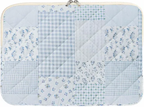 Vista 25 de Funda acolchada para laptop de 15 a 15.6 pulgadas, bonita funda protectora acolchada para computadora portátil con estampado floral para MacBook