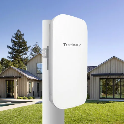 Vista 8 de Amplificador de señal WiFi de 1200 Mbps, cubre hasta 3500 pies cuadrados y 35 dispositivos, repetidor WiFi de doble banda de 2.4 y 5 GHz con puerto