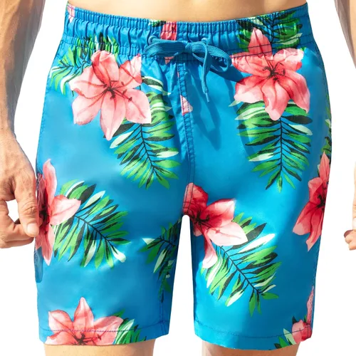 Vista 43 de Kanu Surf Men's Monaco Swim Trunks (Regular & Extended Sizes)