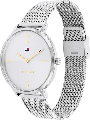Vista 2 de Tommy Hilfiger Womens Quartz Stainless Steel and Mesh Bracelet Casual Watch