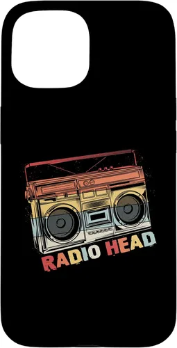 Vista 6 de Funda vintage de Radio In Head Music Matching Band Cassette Player para iPhone 16
