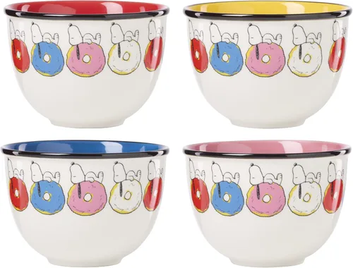 Vista 25 de Lenox 897573 Chef Snoopy - Juego de postre (12 piezas)