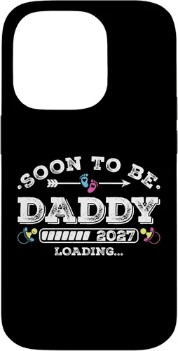 Vista 17 de Soon to Be Daddy 2027 Loading for Pregnancy Announcement Case for iPhone 17