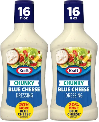 Vista 10 de Kraft Aderezo de queso azul grueso (botella de 16 fl oz)