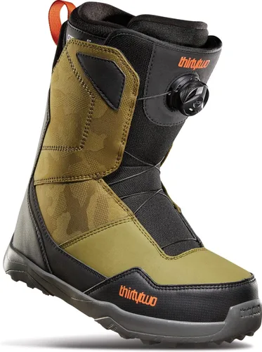 Vista 8 de ThirtyTwo Botas de snowboard BOA para niños Gris/Goma (Santa Cruz)