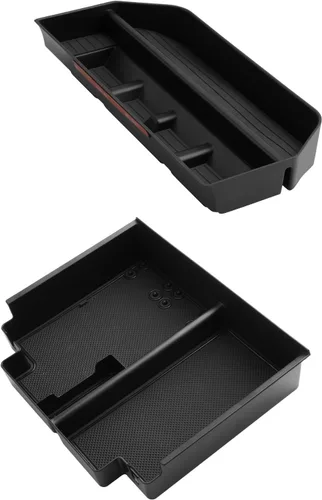 Vista 22 de LUWU Bandeja organizadora para consola central Ford Edge 2024 2020 2021 2022 2023 2024 Ford Edge SE/SEL/ST-Line/Titanio/ST, organizador de consola