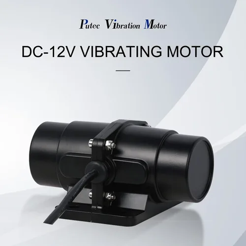 Vista 5 de Vibrador de cepillo de 100 libras para arena salina y mezclador concreto DC 12V 4500RPM fuerza de vibración 100lbs