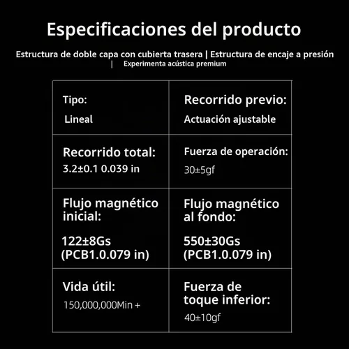 Vista 6 de GATERON - Interruptores de teclado magnéticos de la serie Jade (Jade Ultra, 70 piezas)