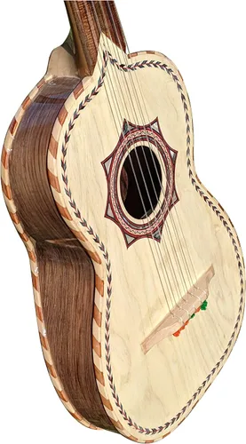 Vista 3 de Palisandro Vihuela Hecho a Mano Paracho México- Palo Escrito Viuela Guitarras Azteca (Rosewood)