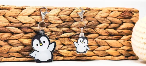Vista 6 de Bonito llavero con temática de animales para mochilas, bolsos, llaves y regalos