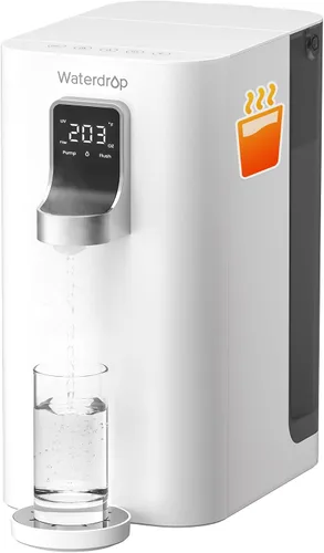Vista 10 de Waterdrop K19-SFK - Filtro de agua de ósmosis inversa para encimera, minerales alcalinos, sistema de ósmosis inversa de encimera, 3:1 puro