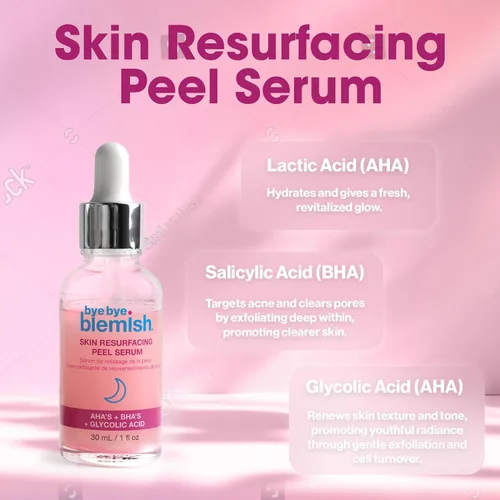 Vista 5 de Bye Bye Blemish Suero Peeling AHA + BHA Resurfacing