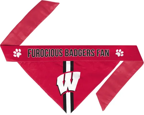 Vista 8 de Littlearth Bandana unisex NCAA para mascotas, reversible