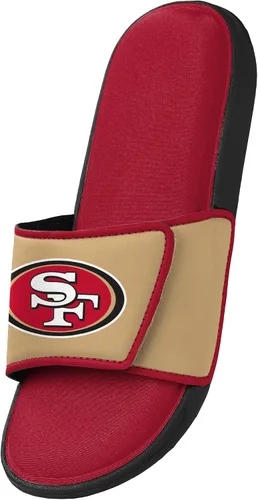 Vista 3 de FOCO Sandalias deportivas de espuma para ducha con logotipo de equipo de la NFL para hombre
