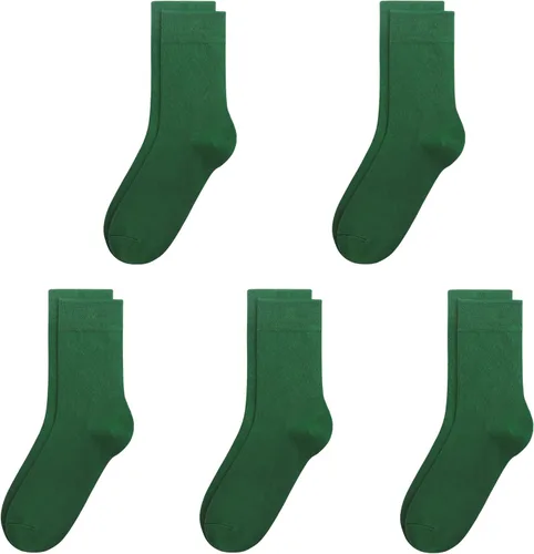 Vista 18 de SERISIMPLE Calcetines de bambú de viscosa para niños, calcetines escolares antiolor para niños y niñas, uniforme, ligeros, con costuras planas, 5